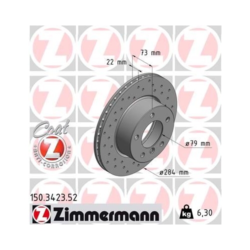 ZIMMERMANN Disc frana SPORT COAT Z