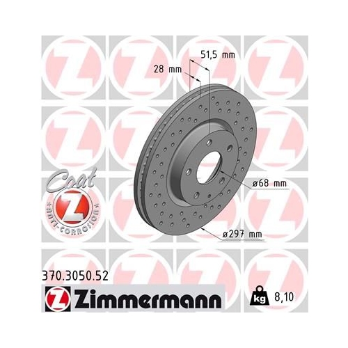ZIMMERMANN Disc frana SPORT COAT Z
