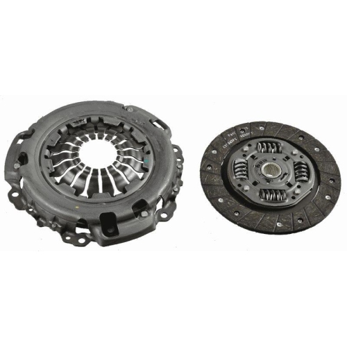 Kit ambreiaj Nissan Micra 4 (K13k), Note (E12), 1.2, 1.2 LPG, fara rulment presiune, SACHS