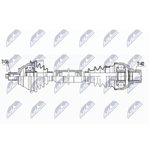 Planetara Vw, Audi motor 1.4tsi Golf 5, Plus 5 2007-, Passat 2007-2010, Jetta 3 2007-2010, Audi A3 2007-, Dreapta, CV Automata, 1K0407272PB