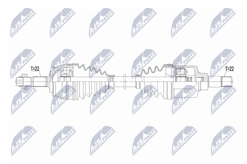 Planetara Citroen Nemo 1.4 2008-; Fiat Qubo 1.4 2008-, Fiorino 2007-; Peugeot Bipper 1.4 2008-; partea stanga, cutie viteze manuala cu 5 trepte; 3272SJ; NTY, aftermarket