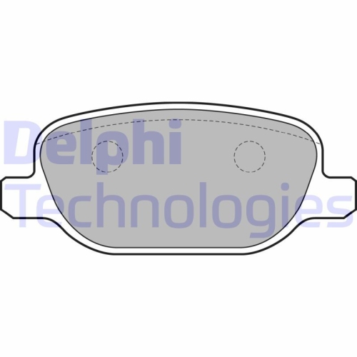 DELPHI set placute frana,frana disc