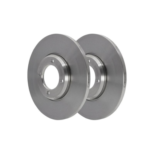 Set discuri frana Ford Capri 1 (Ecj), Capri 2 (Gecp), Capri 3 (Gecp), 1600, 1700, 2000, 2300, 2600, 2600 RS, 3000, 1.3, 1.6, 2.0, 2.3, 3.0, 2.3 Super, punte fata, 244.6x12.7, plin, ATE