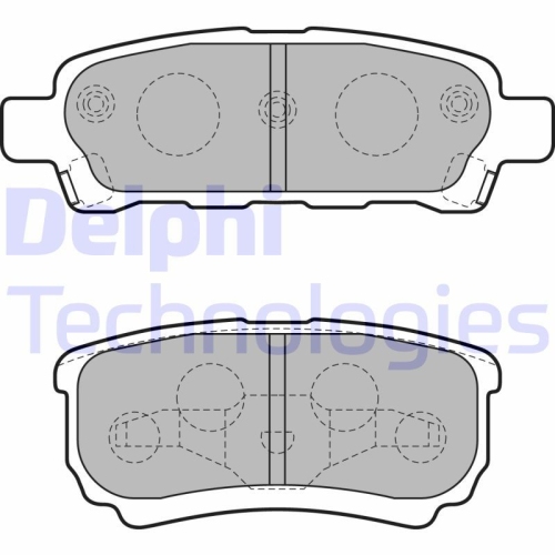 DELPHI set placute frana,frana disc