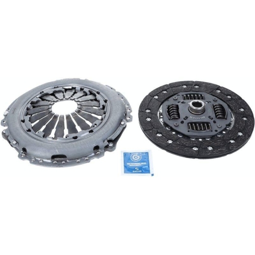 Kit ambreiaj Chevrolet Aveo (T300); Opel Astra J (P10), Combo (Box/Minivan), Corsa D (S07), Corsa E (X15), Meriva B (S10), 1.3 D, 1.3 CDTI, D; fara rulment presiune, SACHS