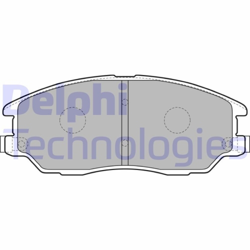 DELPHI set placute frana,frana disc