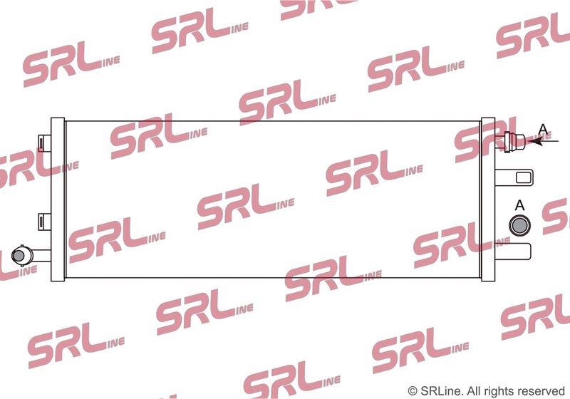Radiator Mercedes Gle (W167) 19-, Gls-Class (X167) 19-, motor: 2.0 d, 2.0 T, 2.9 D, 3.0 R6 T, 4.0 V8 T, radiator auxiliar; intrare/iesire conectare rapida, 635x243x16, SRLine, miez si rezervor din aluminiu brazat, 1675000400; A1675000400