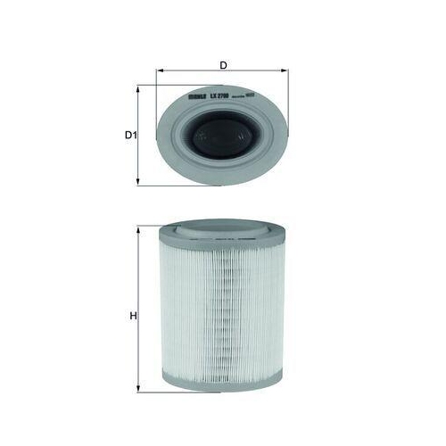 MAHLE Filtru aer