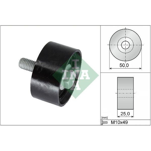 Schaeffler INA Rola ghidare/conducere, curea distributie