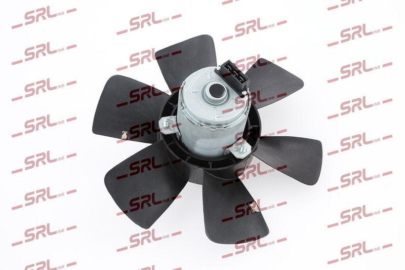 Ventilator radiator fara suport Audi 100 50 80/90 Cabrio; Seat Cordoba Ibiza; Vw Golf/Jetta Passat Polo/Derby Scirocco; motor 1.6/1.9/2.0/2.0 d/2.1, 3 pini, SRLine, 165959455L