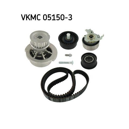 SKF Set pompa apa + curea dintata