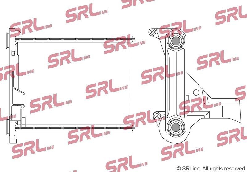 Radiator incalzire habitaclu Alfa Romeo Giulietta (940) 10-, motor: 1.4 Multiair, 1.4 TB, 1.4 TB Multiair, 1.6 JTDm, 1.8 TBi, 2.0 JTDm, In kit: o-rings, cleme, 147x200x26, SRLine, miez si rezervor din aluminiu brazat, 0077365576; 77365576