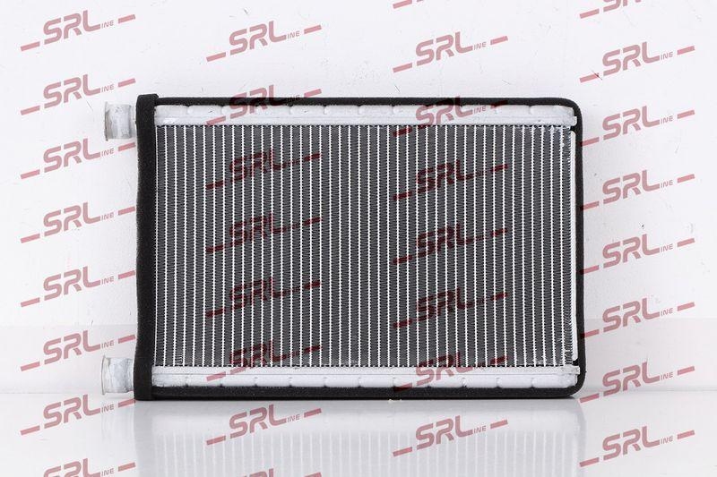 Radiator incalzire habitaclu Bmw Seria 1 E87/E88/E81/E82 04-11, 3 E90/E91/92/93 05-13, X1 E84 09-15, motor: 1.6, 2.0, 2.0 d, 3.0 R6, 3.0 R6 T, cu conducte, 254x144x26, SRLine, miez si rezervor din aluminiu brazat, 64119190595