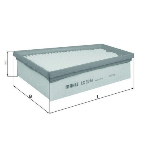 MAHLE Filtru aer