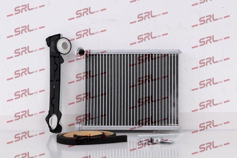 Radiator incalzire habitaclu Citroen C4 10-, Ds4 11-; Ds 4 15-, motor: 1.4, 1.6, 1.6 HDI, 1.6 THP, 2.0 HDI, tip Valeo; In kit: o-rings, cleme, 223x173x26, SRLine, miez si rezervor din aluminiu brazat, 6448W8