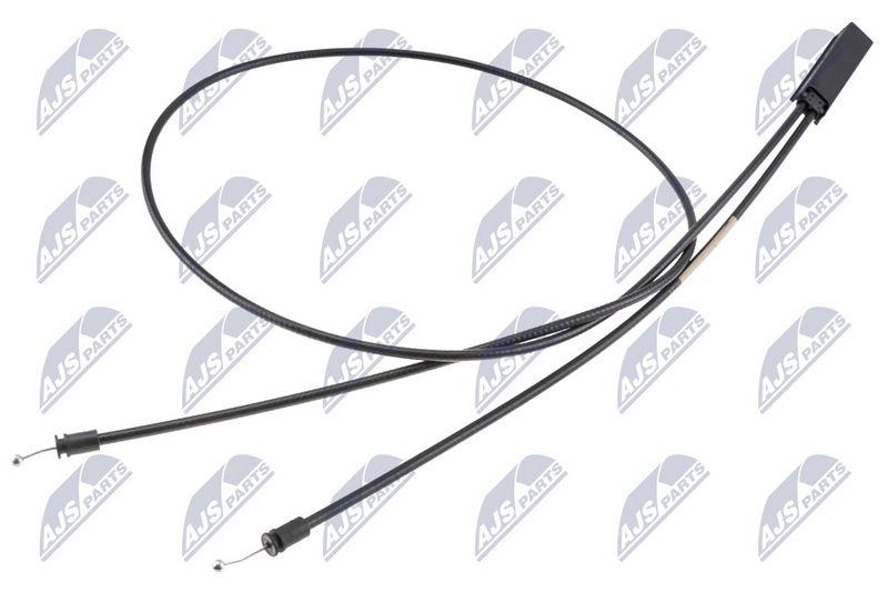 Cablu deschidere, capota motor BMW 5 (E60 / E60n / E61 / E61n) 2001-; 51237184454; NTY, aftermarket