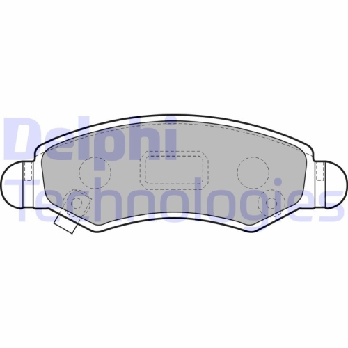 DELPHI set placute frana,frana disc
