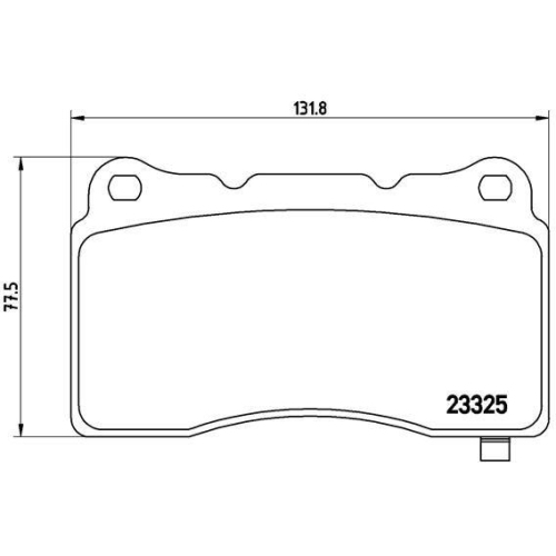 Placute frana Cadillac Ats Coupe, Ats, Ct6, Cts, Xts 09.11-; Chevrolet Camaro Convertible, Camaro, Corvette (C7), Corvette Cabriolet (C7); Hyundai Genesis Coupe; Opel Astra H Classic Liftback (A04), Astra J (P10), Astra J Gtc, Insignia (G09), Insignia Sal