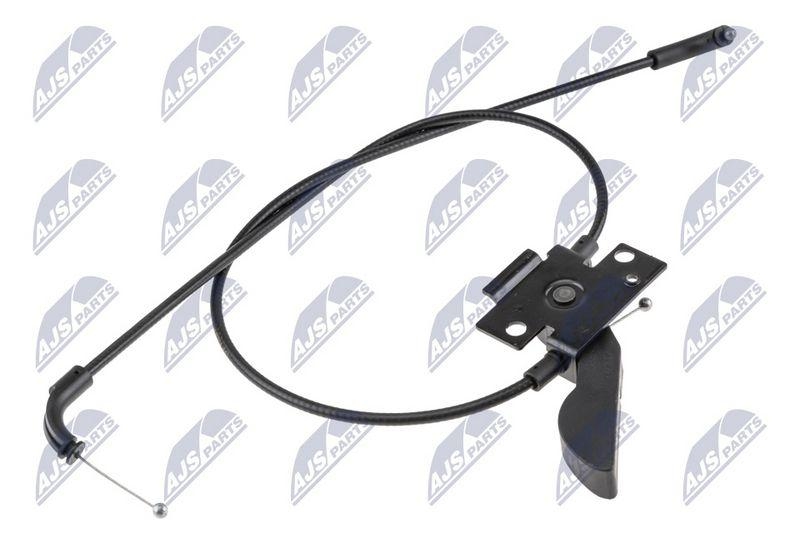 Cablu deschidere, capota motor BMW 5 (F10 / F10n / F11 / F11n) 2009-, 7 (F01 / F01n / F02 / F02n / F04) 2008-; 51237183765; NTY, aftermarket