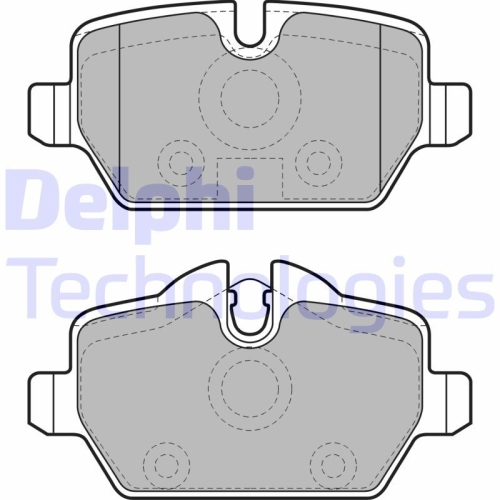 DELPHI set placute frana,frana disc