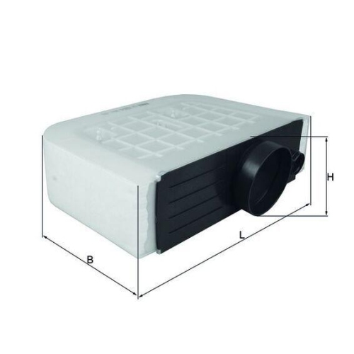 MAHLE Filtru aer
