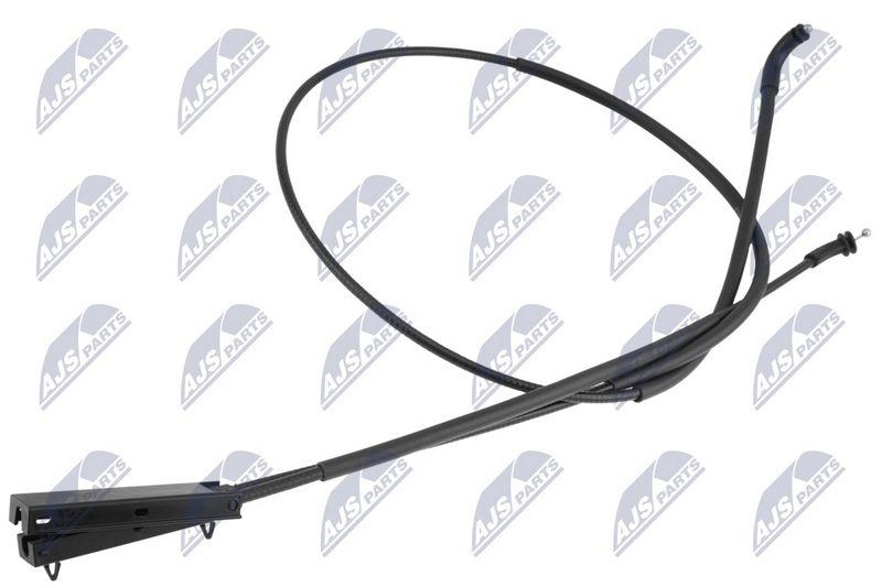 Cablu deschidere, capota motor BMW X5 (E70 / E70n) 2006-, X6 (E71 / E72) 2007-; 51237184456; NTY, aftermarket