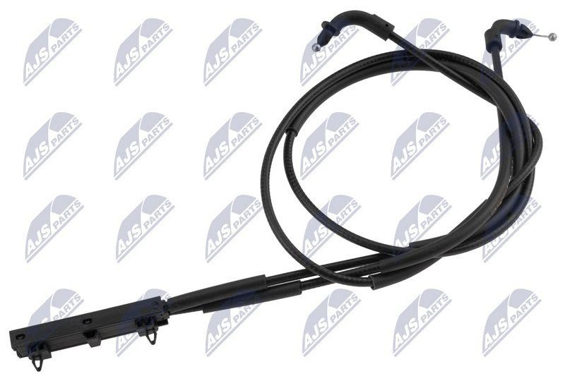 Cablu deschidere, capota motor BMW X5 (G05) 2018-, X6 (G06) 2019-, X7 (G07) 2019-; 51237418204; NTY, aftermarket