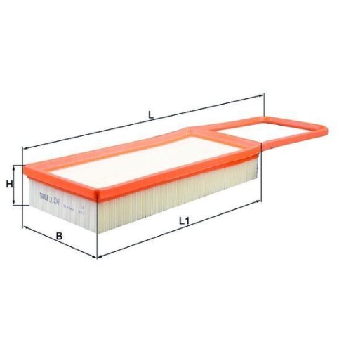 MAHLE Filtru aer