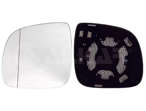 Geam oglinda, sticla oglinda Vw Touareg (7L), Alkar 6432137, parte montare : Dreapta