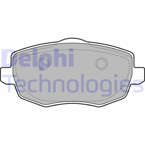 DELPHI set placute frana,frana disc