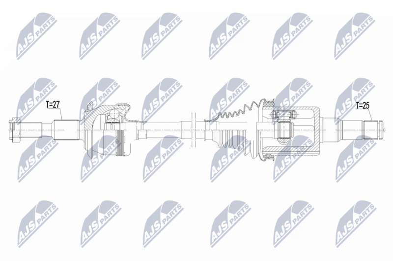 Planetara Ford Edge 2.0 T Ecoboost AWD, 2.7 T Ecoboost AWD 2019-; partea din spate, dreapta, cutie viteze automata; K2GP4K138AC; NTY, aftermarket
