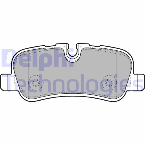 DELPHI set placute frana,frana disc
