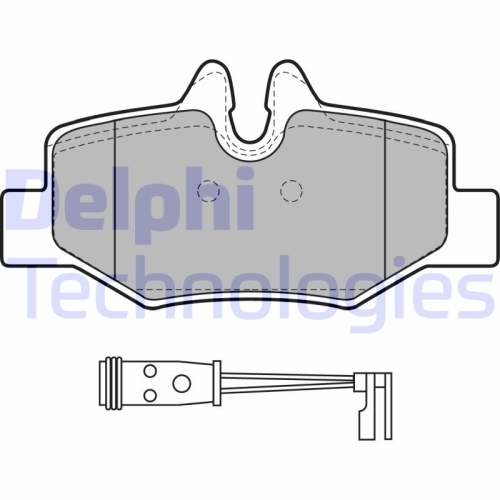 DELPHI set placute frana,frana disc