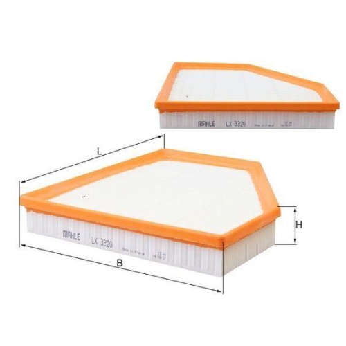MAHLE Filtru aer
