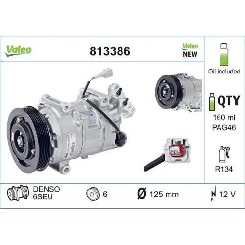 VALEO Compresor, climatizare VALEO CORE-FLEX