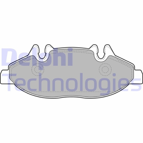 DELPHI set placute frana,frana disc