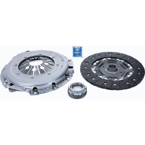 Kit ambreiaj Mercedes C-Class (W202), C-Class T-Model (S202), E-Class (W210), E-Class T-Model (S210), C 200 CDI, C 220 CDI, C 200 T CDI, C 220 T CDI, E 200 CDI, E 200 Kompressor, E 220 CDI, E 200 T Kompressor, E 220 T CDI, SACHS
