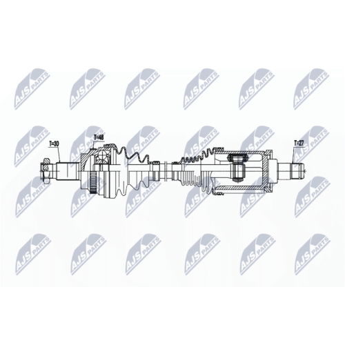 Planetara Bmw Xdrive 3 E90, E91, E92 320d, 330d, 325i, 325xi.33-Xi, 335ix 2004-, Fata, Stanga, NPW-BM-193