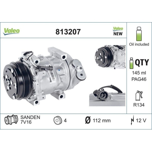 VALEO Compresor, climatizare VALEO CORE-FLEX