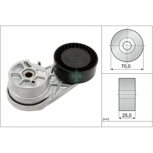 Intinzator curea Ford Edge, Focus 4 (Hn), Focus 4 Turnier (Hp), Galaxy 3 (Ck) 01.15-, Galaxy Mk 3 Van (Ck), Kuga 3 (Dfk), Mondeo 5 Liftback (Ce), Mondeo 5 Saloon (Cd), Mondeo 5 Turnier (Cf), S-Max (Cj, Tourneo Connect / Grand Tourneo Connect Multi-Purpose