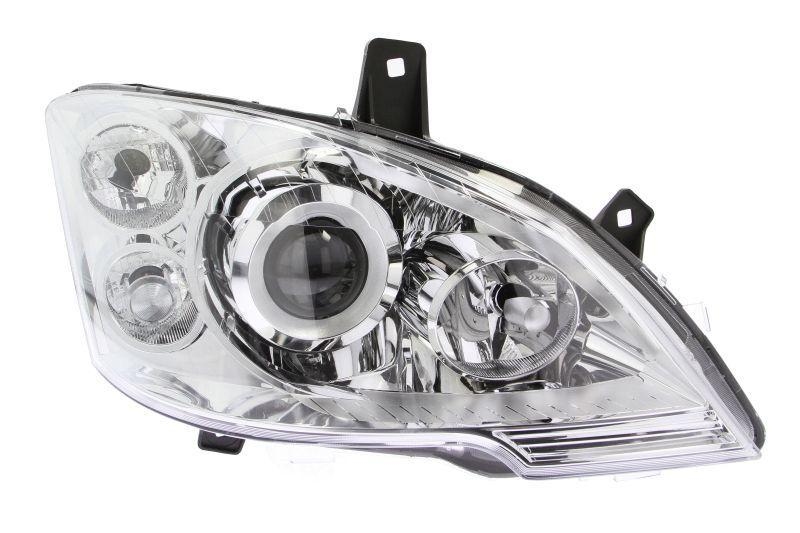Far Mercedes Vito/ Viano (W639), 10.2010-, Electric, tip bec D1S+H7,omologare ECE, cu motoras, fara balast,cu lumini de zi, cu lumina pentru curbe, 6398202461; A6398202461, Dreapta, marca DEPO