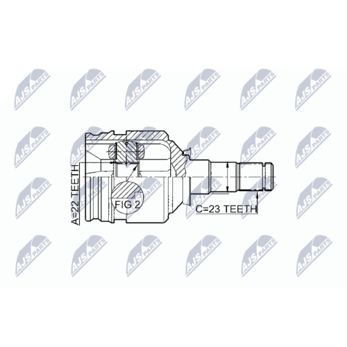 Cap planetara interior Toyota Yaris 1.3 1999- Stanga, Dreapta, 43403-16020