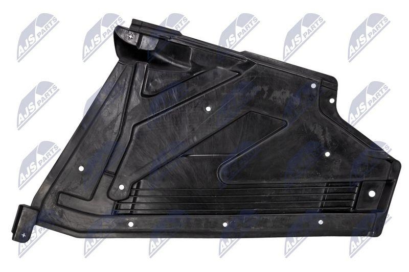 Scut sub sasiu Mercedes Cla (C117) 2013-, Gla (X156) 2013-, Clasa A (W176) 2012-, Clasa B (W246) 2011-; stanga; A2466840300; NTY, aftermarket