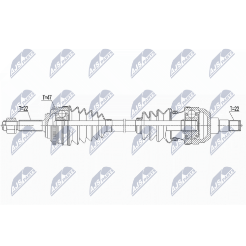 Planetara Chevrolet Aveo, Daewoo Kalos 1.2i 16v 2008-, Dreapta, CV Manuala, 96832204