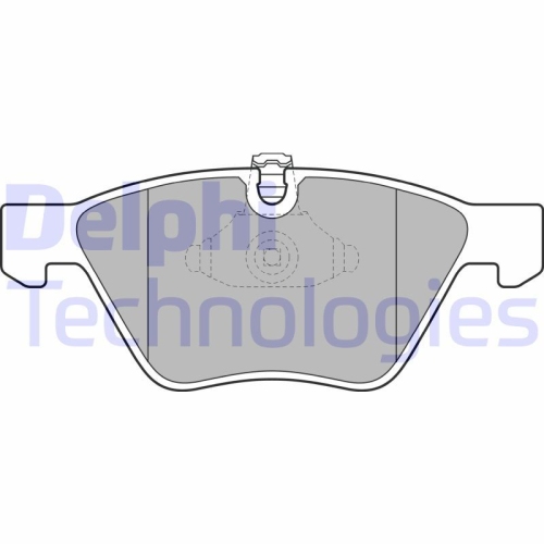 DELPHI set placute frana,frana disc