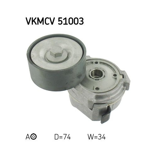 SKF rola intinzator,curea transmisie