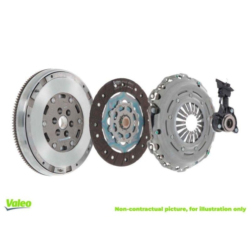Kit ambreiaj Opel Astra H (A04), Astra H Estate (A04), Astra H Gtc (A04), Astra H Twintop (A04), Zafira / Zafira Family B (A05), 1.9 CDTI, VALEO