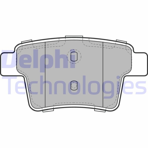 DELPHI set placute frana,frana disc