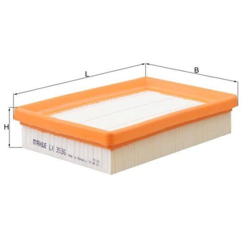 MAHLE Filtru aer