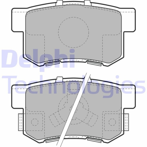 DELPHI set placute frana,frana disc